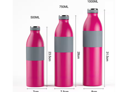 Doppelwandige Thermo-Trinkflasche 500 ml, Grün