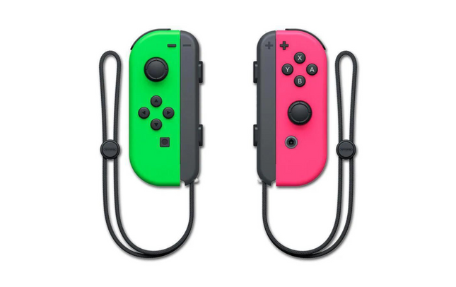 Nintendo Switch Controller Joy-Con Set Neon-Grün/Neon-Pink