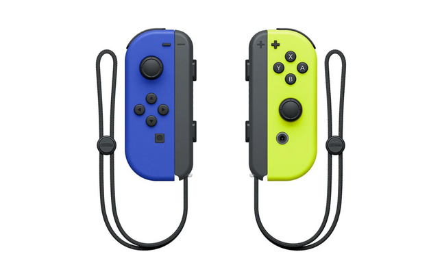 Nintendo Switch Controller Joy-Con Set Blau/Neon-Gelb