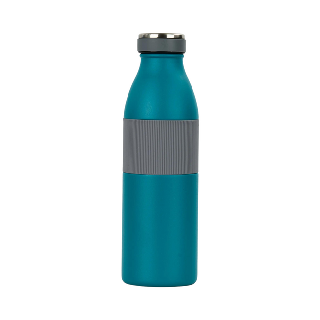 Thermos bottle with drinking cup as lid 500 ml, blue